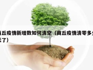 商丘疫情新增数如何清空（商丘疫情清零多少天了）
